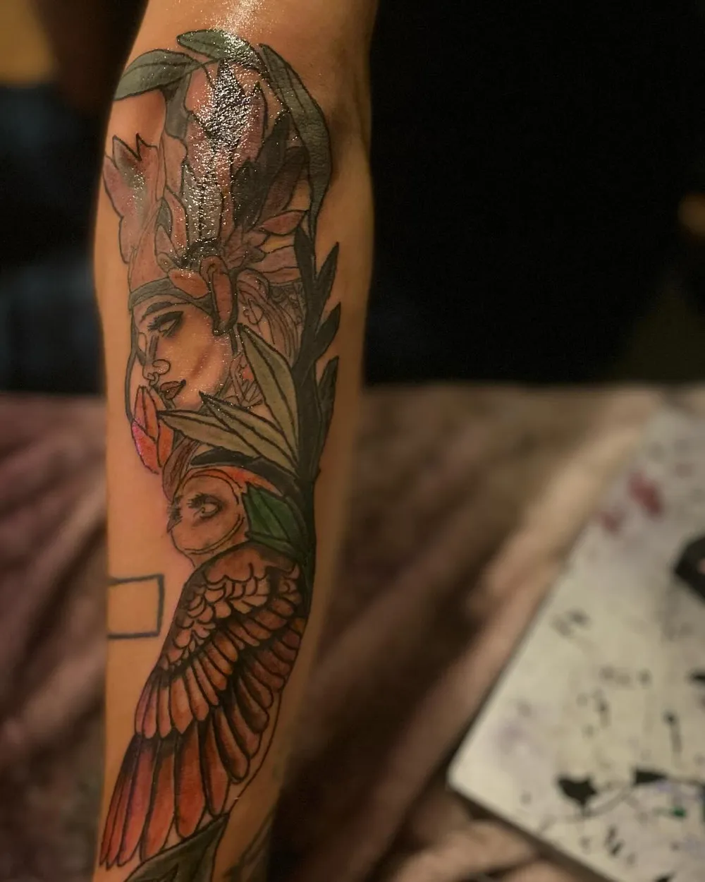 Ink — forearm