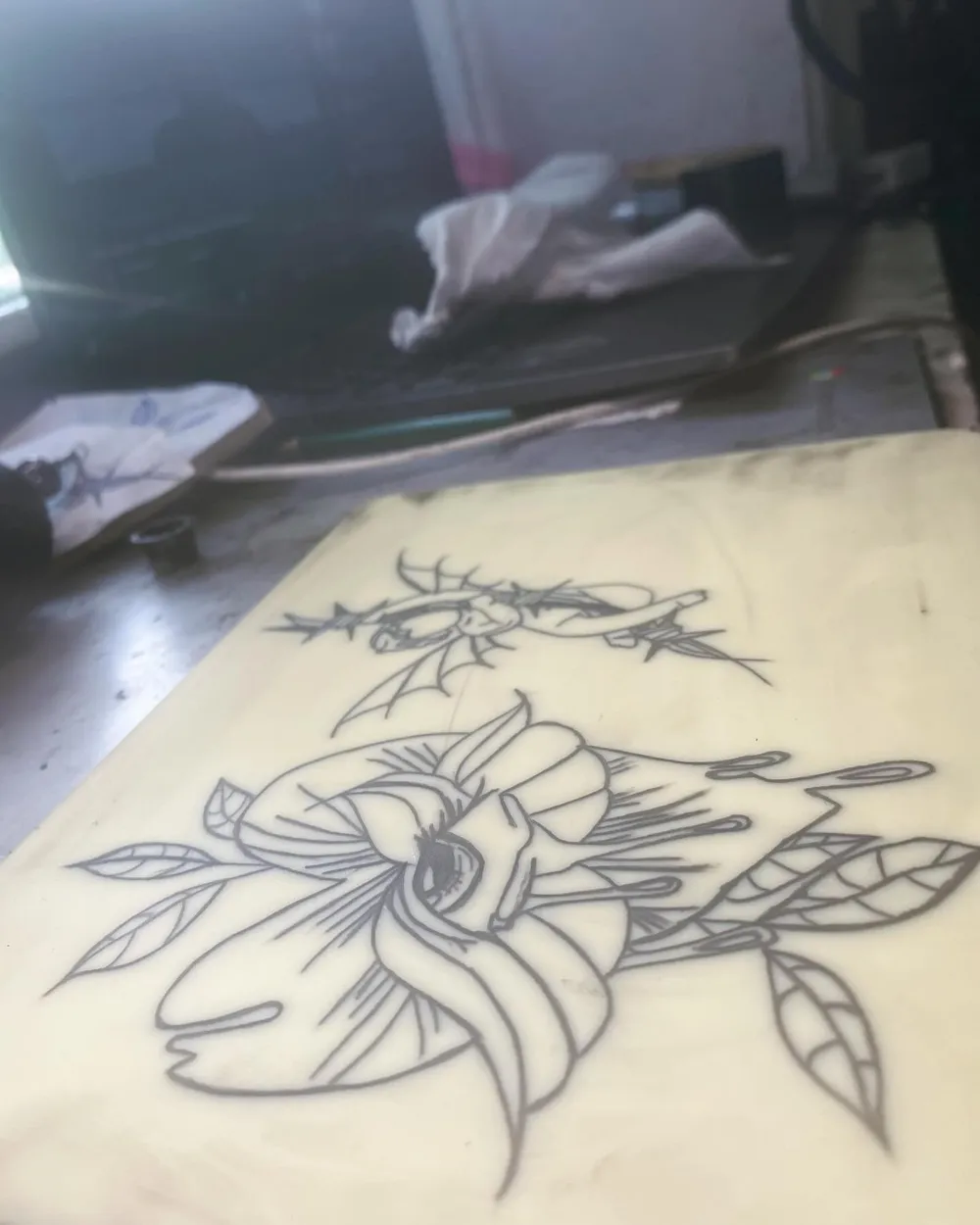 Ink — leg