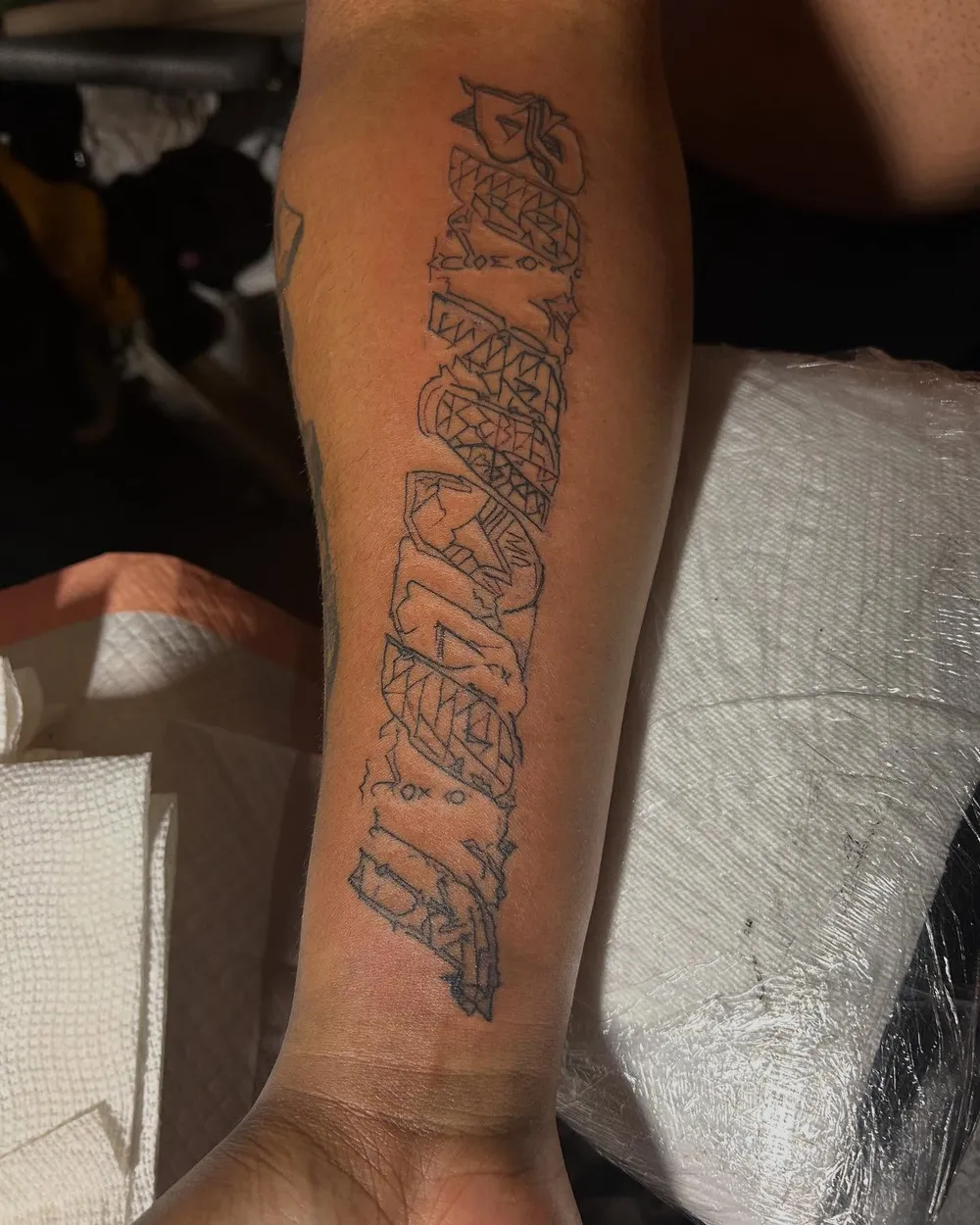 La Cubana ink — forearm